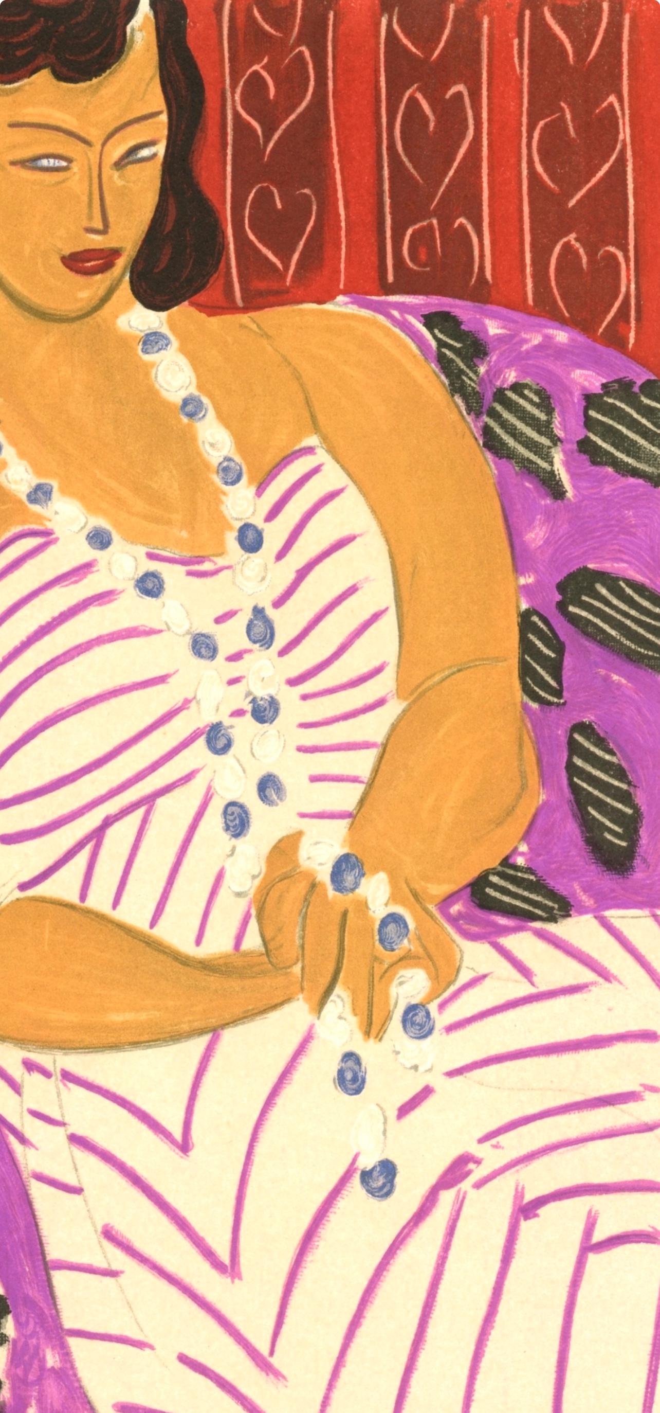 Henri Matisse, Madame F.H., Portraits Par Henri Matisse, Lithograph