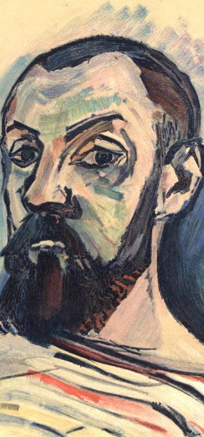 Henri Matisse, Autoportrait Au Maillot Ray, Portraits Par Henri Matisse, Lithograph