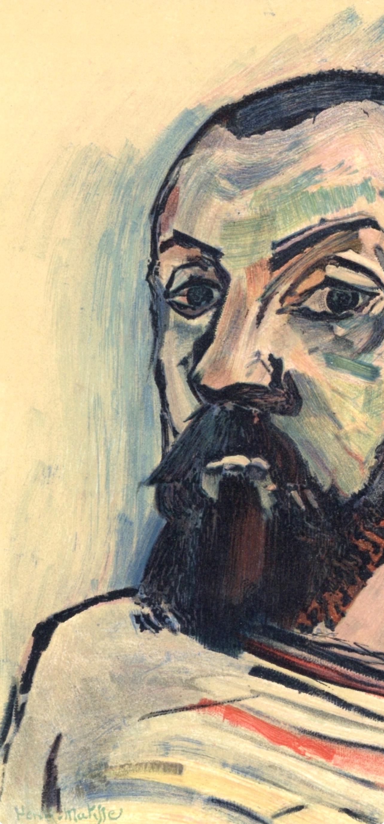 Henri Matisse, Autoportrait Au Maillot Ray, Portraits Par Henri Matisse, Lithograph