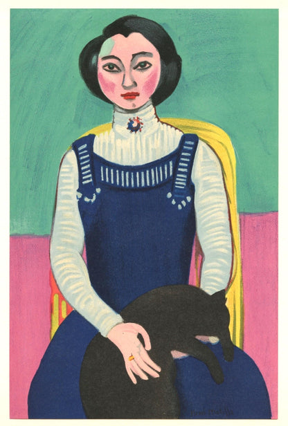 Henri Matisse, Margueritte Matisse, Portraits Par Henri Matisse, Lithograph