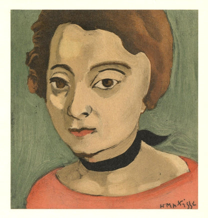 Henri Matisse, Margueritte Matisse, Portraits Par Henri Matisse, Lithograph