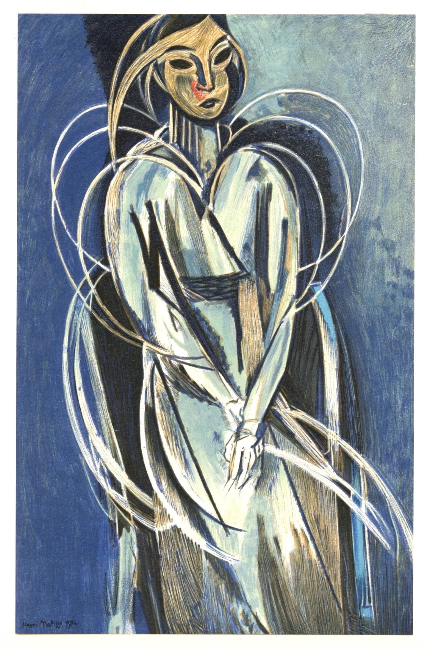 Henri Matisse, Mademoiselle Yvonne Landsberg, Portraits Par Henri Matisse, Lithograph