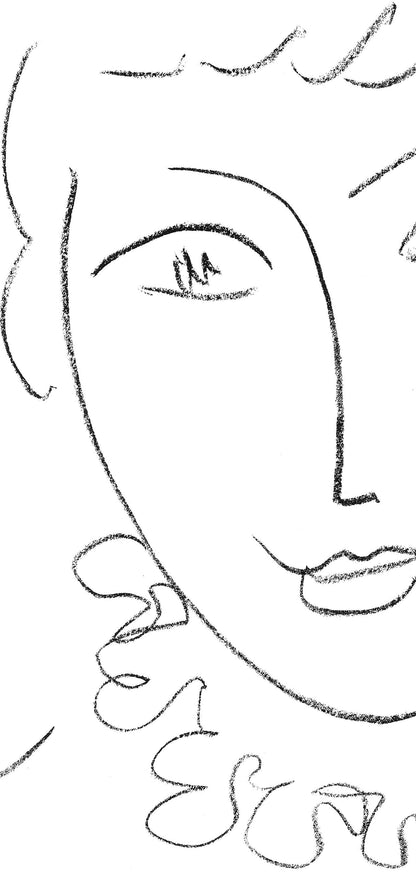 Henri Matisse, La Pompadour (Duthuit 670), Portraits Par Henri Matisse, Lithograph