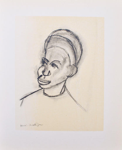 Henri Matisse, Soudanaise, Portraits Par Henri Matisse, Hliogravure