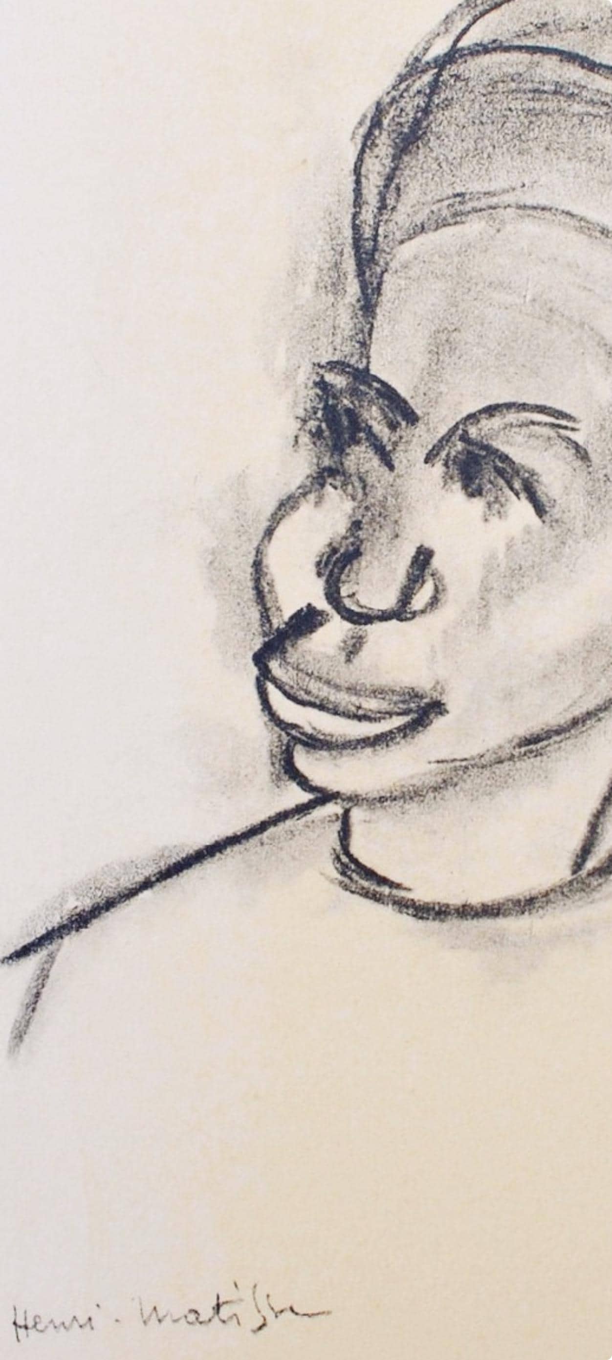 Henri Matisse, Soudanaise, Portraits Par Henri Matisse, Hliogravure