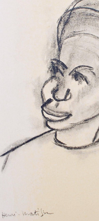 Henri Matisse, Soudanaise, Portraits Par Henri Matisse, Hliogravure