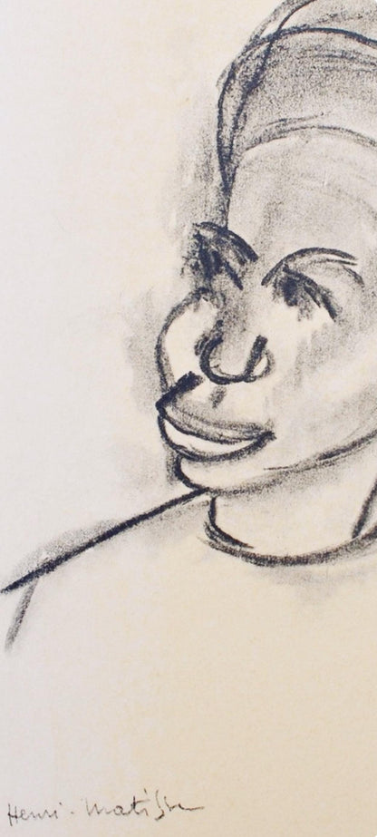 Henri Matisse, Soudanaise, Portraits Par Henri Matisse, Hliogravure