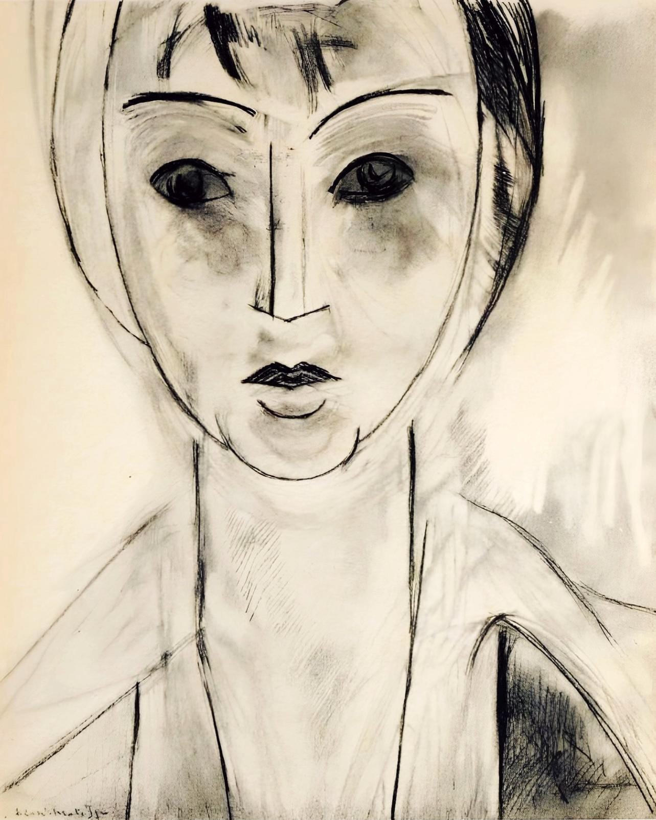 Henri Matisse, Madame Josette Gris, Portraits Par Henri Matisse, Hliogravure