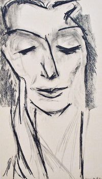 Henri Matisse, Mademoiselle Eva Mudocci, Portraits Par Henri Matisse, Hliogravure