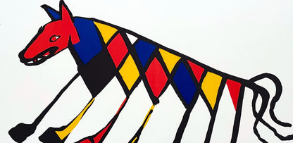 Alexander Calder, Beastie, Braniff International Airways Flying Colors Collection, Lithograph