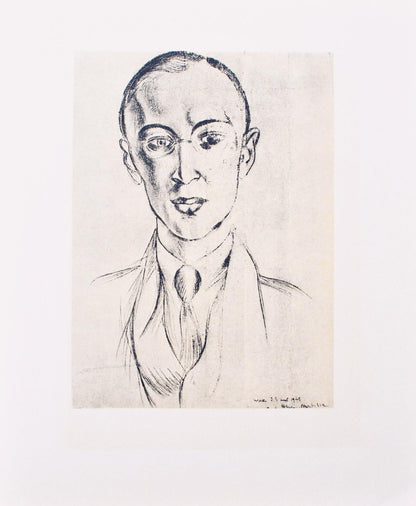 Henri Matisse, Serge Prokofieff, Portraits Par Henri Matisse, Hliogravure