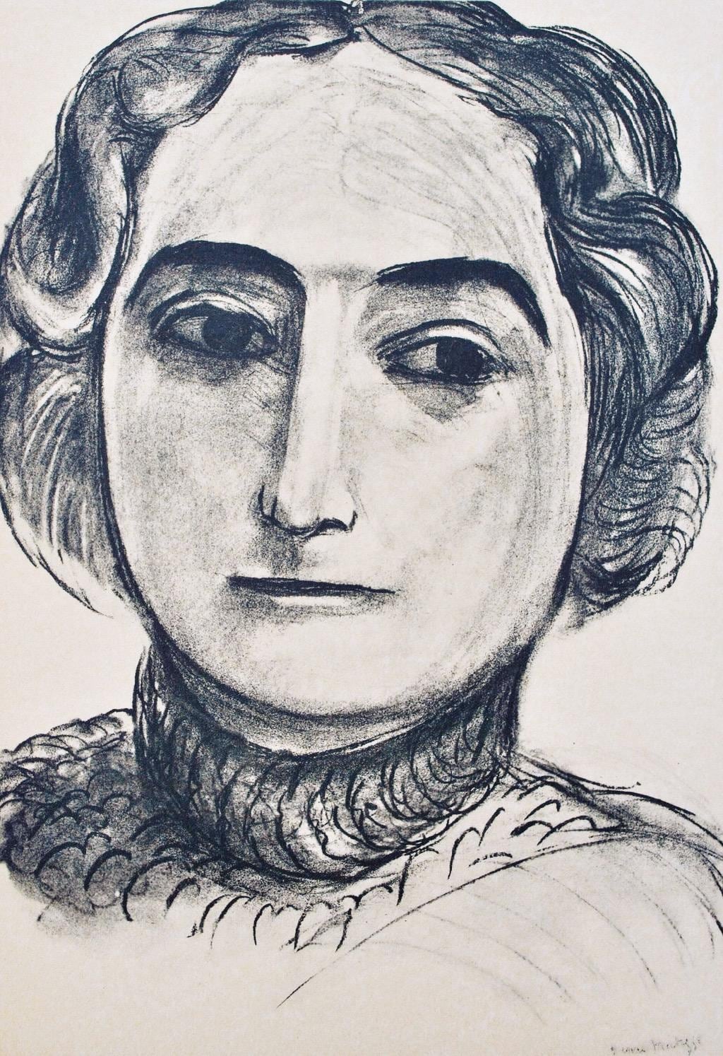 Henri Matisse, Mademoiselle Claribel Cone, Portraits Par Henri Matisse, Hliogravure