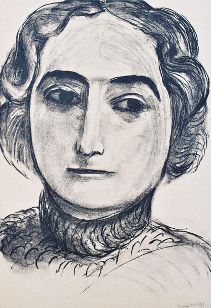 Henri Matisse, Mademoiselle Claribel Cone, Portraits Par Henri Matisse, Hliogravure