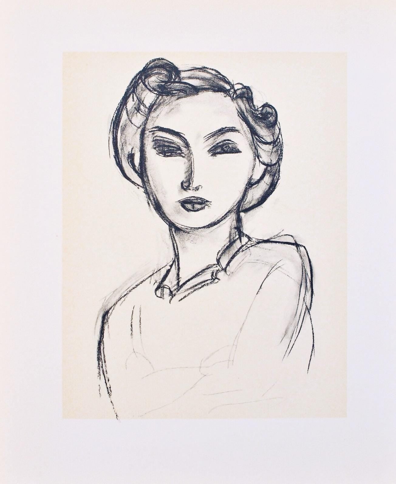 Henri Matisse, Madame Dorothy Parley, Portraits Par Henri Matisse, Hliogravure