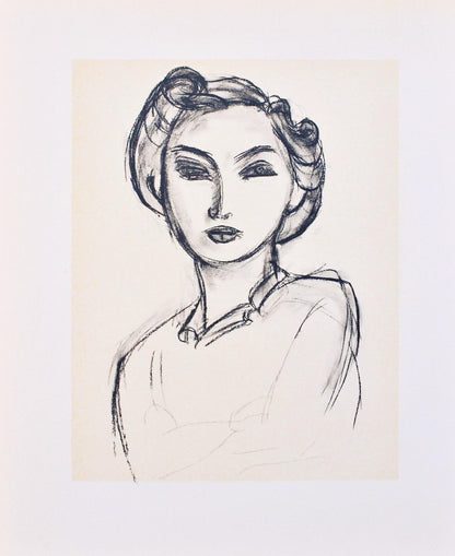Henri Matisse, Madame Dorothy Parley, Portraits Par Henri Matisse, Hliogravure