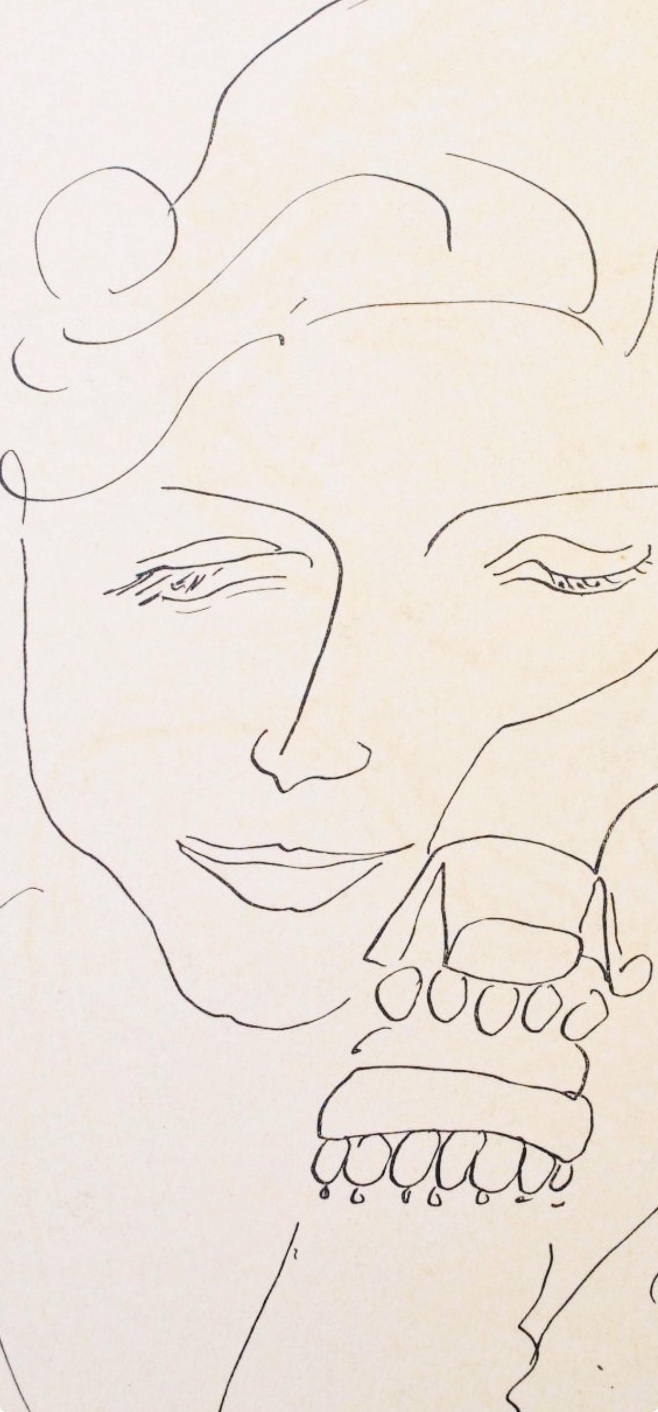 Henri Matisse, Madame Dorothy Parley, Portraits Par Henri Matisse, Hliogravure