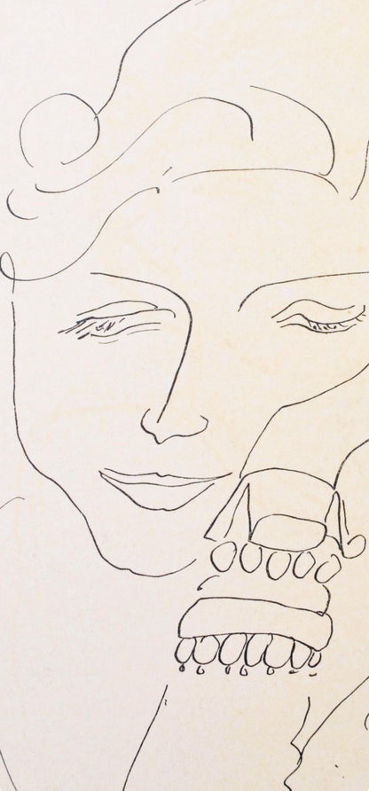 Henri Matisse, Madame Dorothy Parley, Portraits Par Henri Matisse, Hliogravure