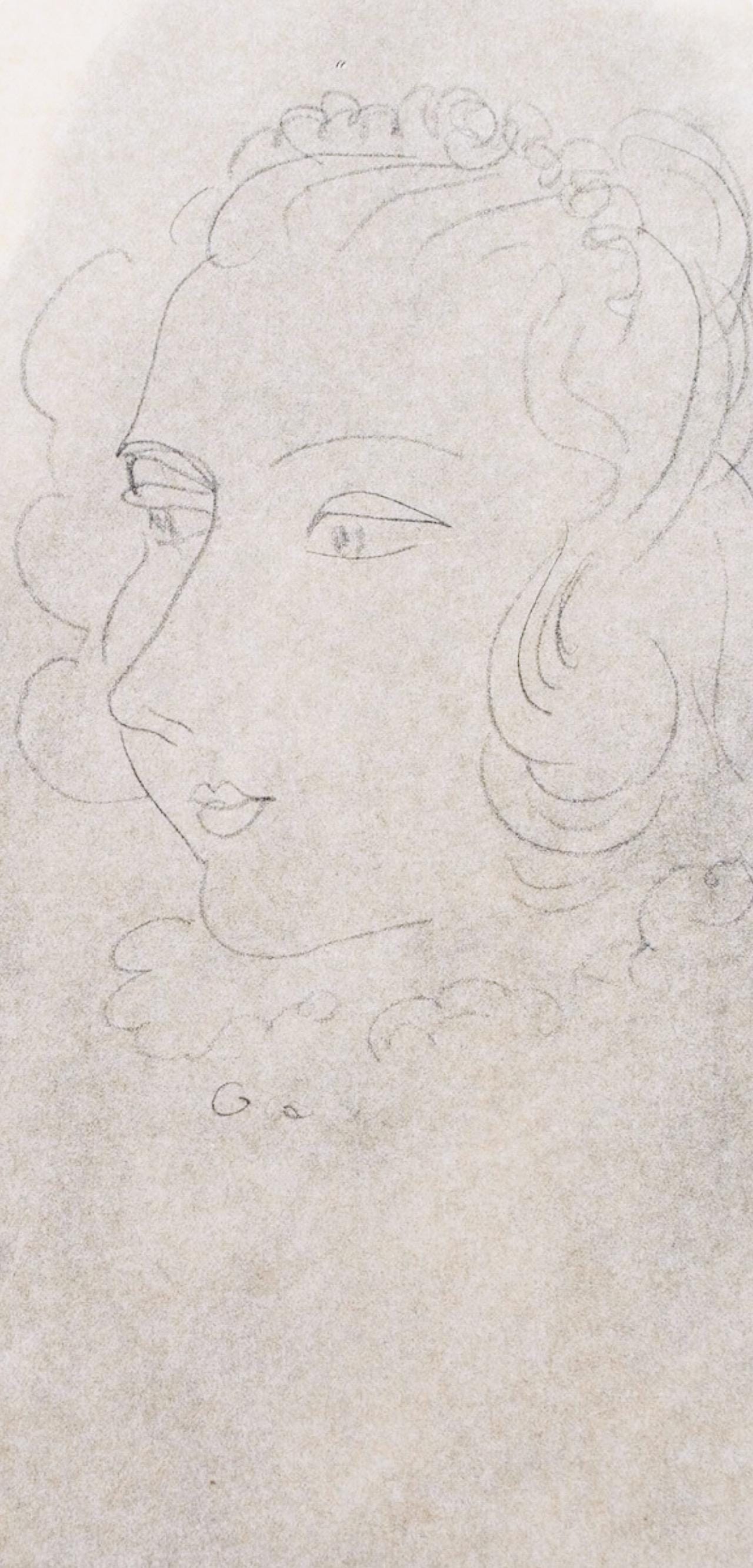 Henri Matisse, Princesse Hamide S., Portraits Par Henri Matisse, Hliogravure