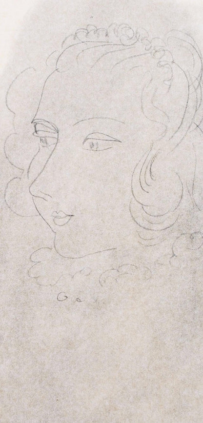 Henri Matisse, Princesse Hamide S., Portraits Par Henri Matisse, Hliogravure