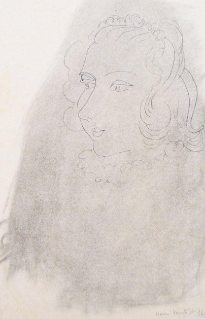 Henri Matisse, Princesse Hamide S., Portraits Par Henri Matisse, Hliogravure