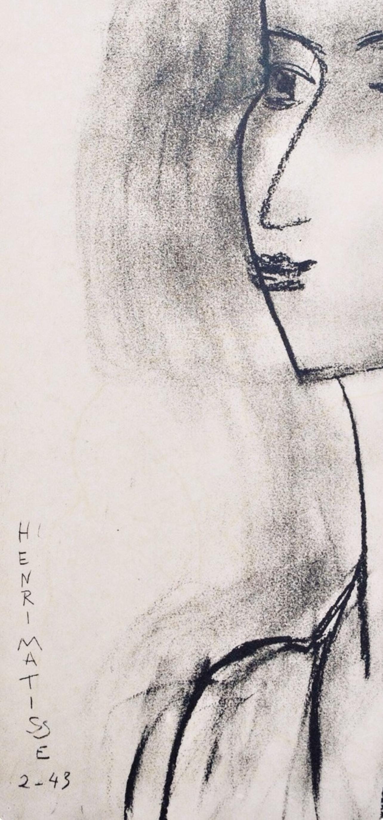 Henri Matisse, Mademoiselle J.Leriche, Portraits Par Henri Matisse, Hliogravure