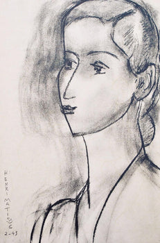 Henri Matisse, Mademoiselle J.Leriche, Portraits Par Henri Matisse, Hliogravure