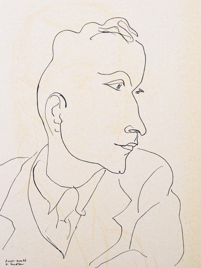 Henri Matisse, Louis Aragon, Portraits Par Henri Matisse, Hliogravure