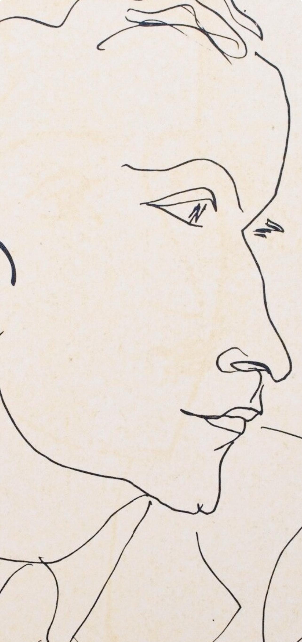 Henri Matisse, Louis Aragon, Portraits Par Henri Matisse, Hliogravure