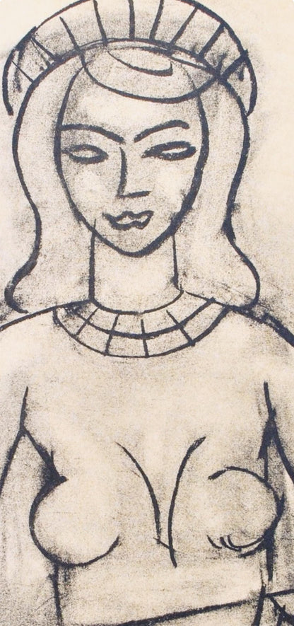 Henri Matisse, Mademoiselle A.Nelck, Portraits Par Henri Matisse, Hliogravure