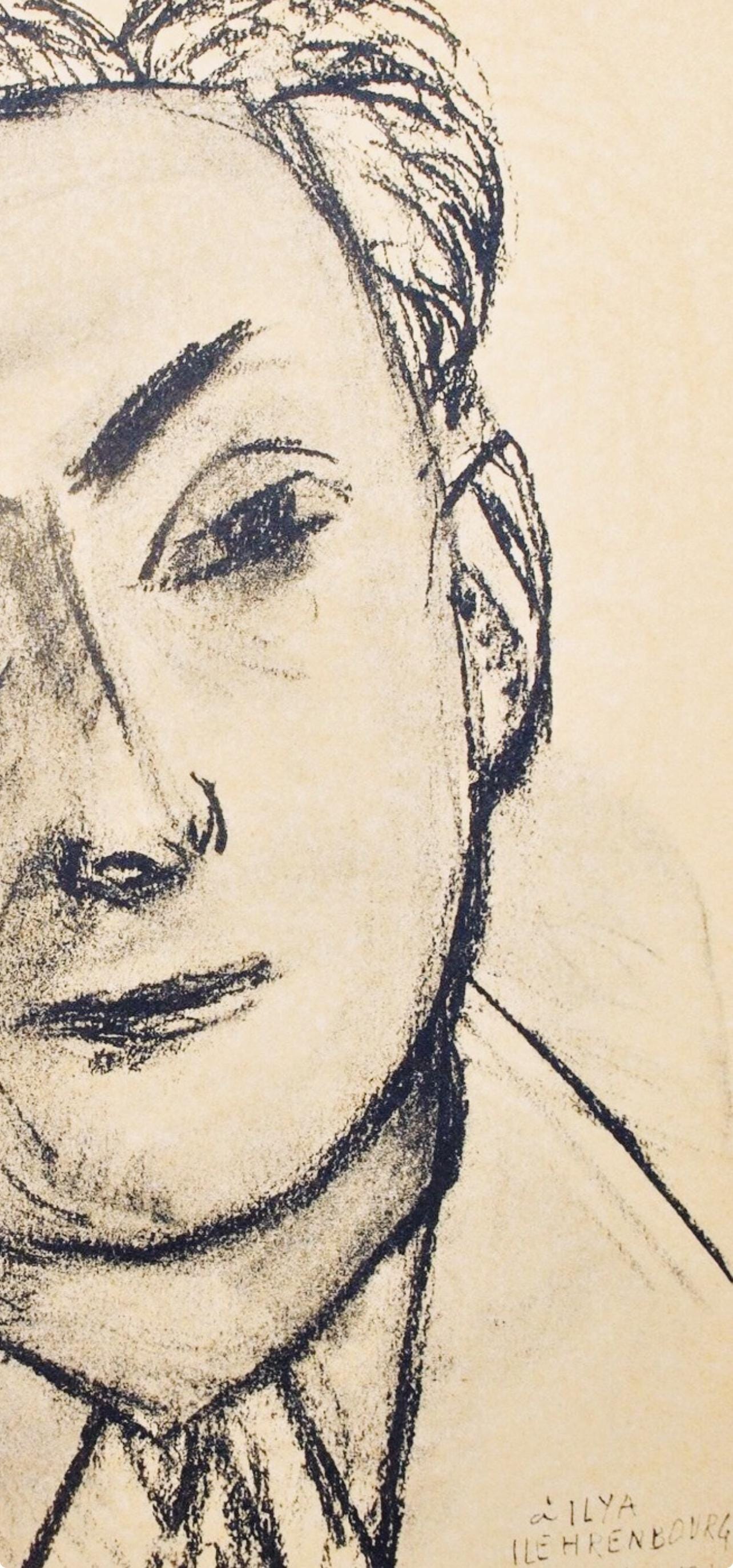 Henri Matisse, Ilya Ehrenbourg, Portraits Par Henri Matisse, Hliogravure