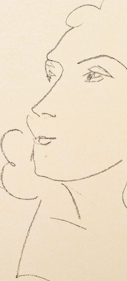 Henri Matisse, Madame Elsa Triolet, Portraits Par Henri Matisse, Hliogravure