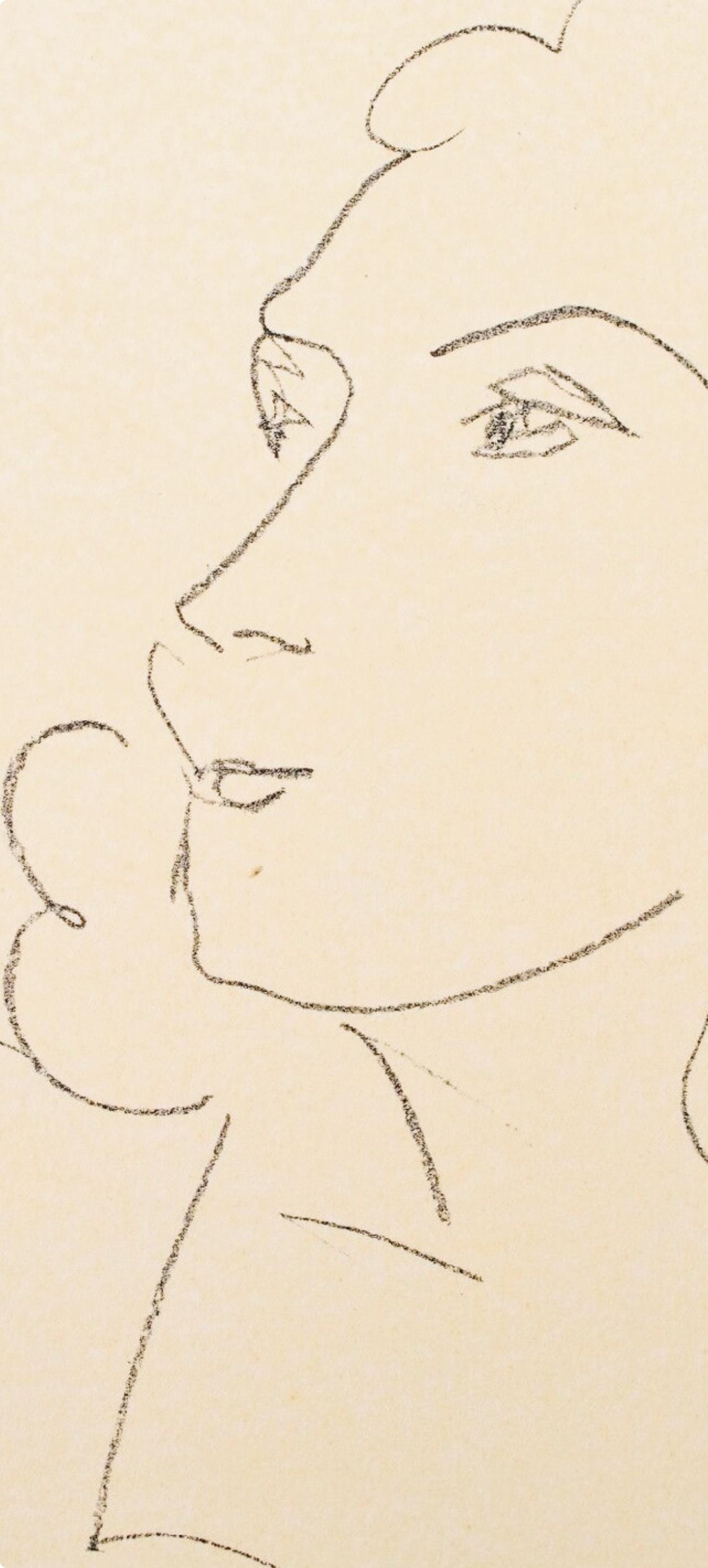 Henri Matisse, Madame Elsa Triolet, Portraits Par Henri Matisse, Hliogravure