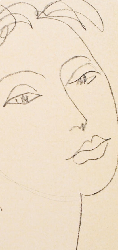 Henri Matisse, Mademoiselle D.A., Portraits Par Henri Matisse, Hliogravure