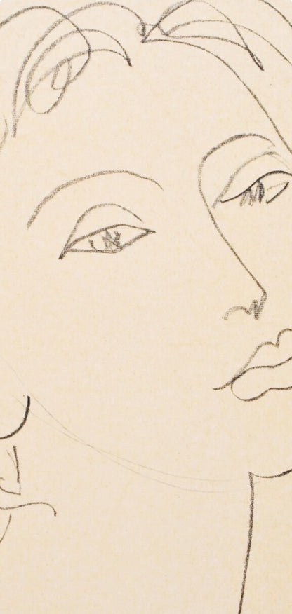 Henri Matisse, Mademoiselle D.A., Portraits Par Henri Matisse, Hliogravure