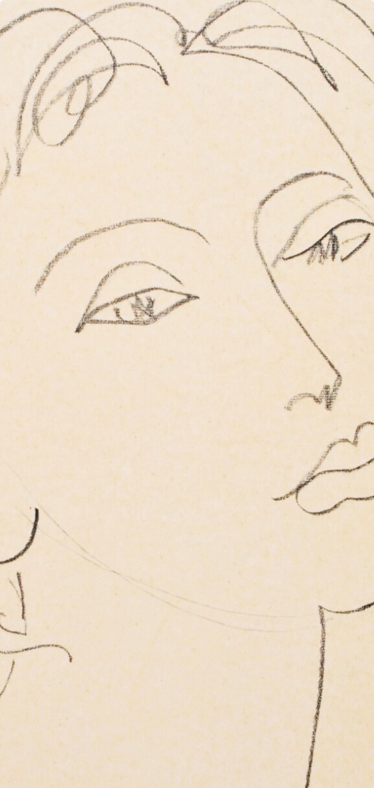 Henri Matisse, Mademoiselle D.A., Portraits Par Henri Matisse, Hliogravure