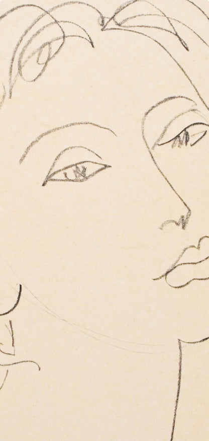 Henri Matisse, Mademoiselle D.A., Portraits Par Henri Matisse, Hliogravure