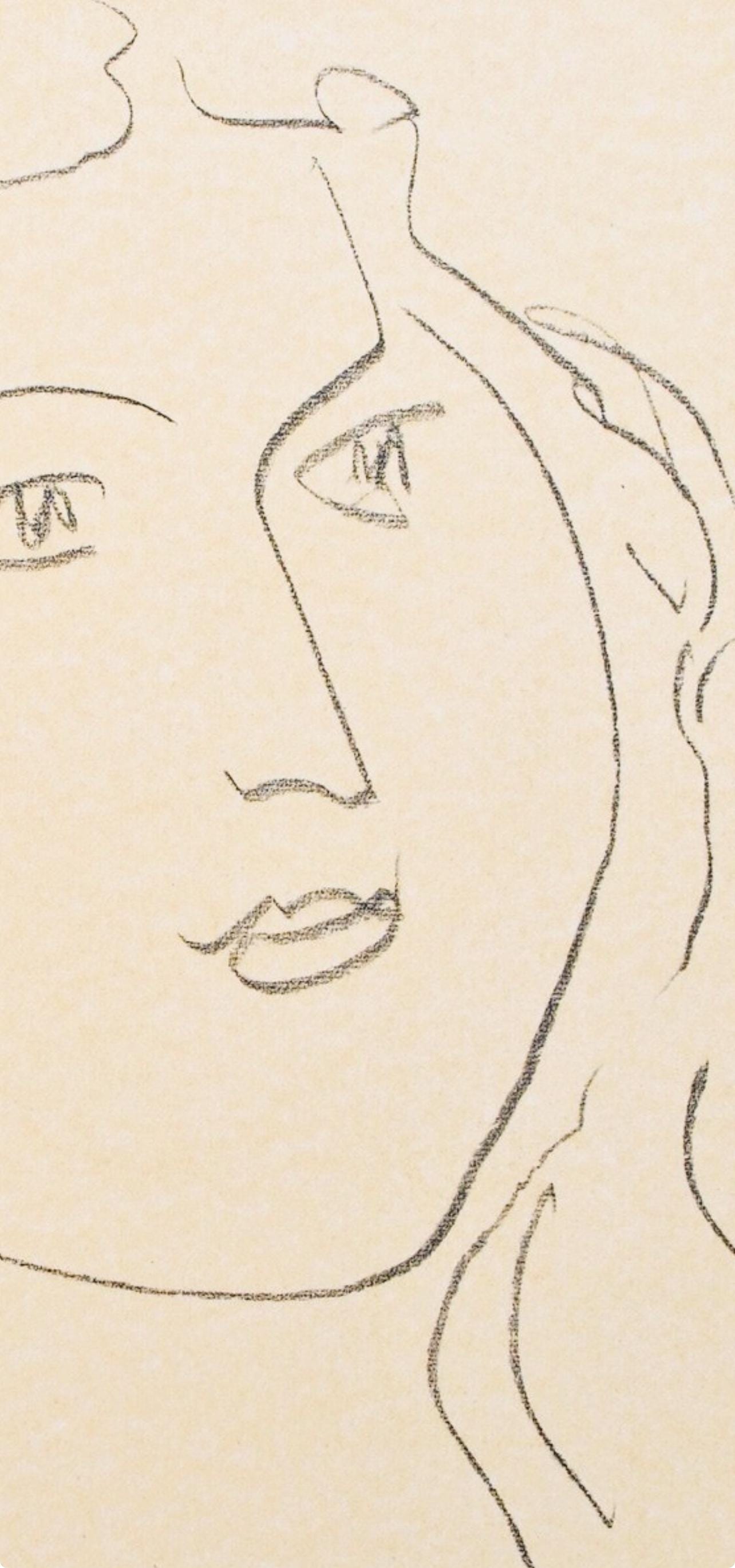 Henri Matisse, Madame Nadia Sednaoui, Portraits Par Henri Matisse, Hliogravure