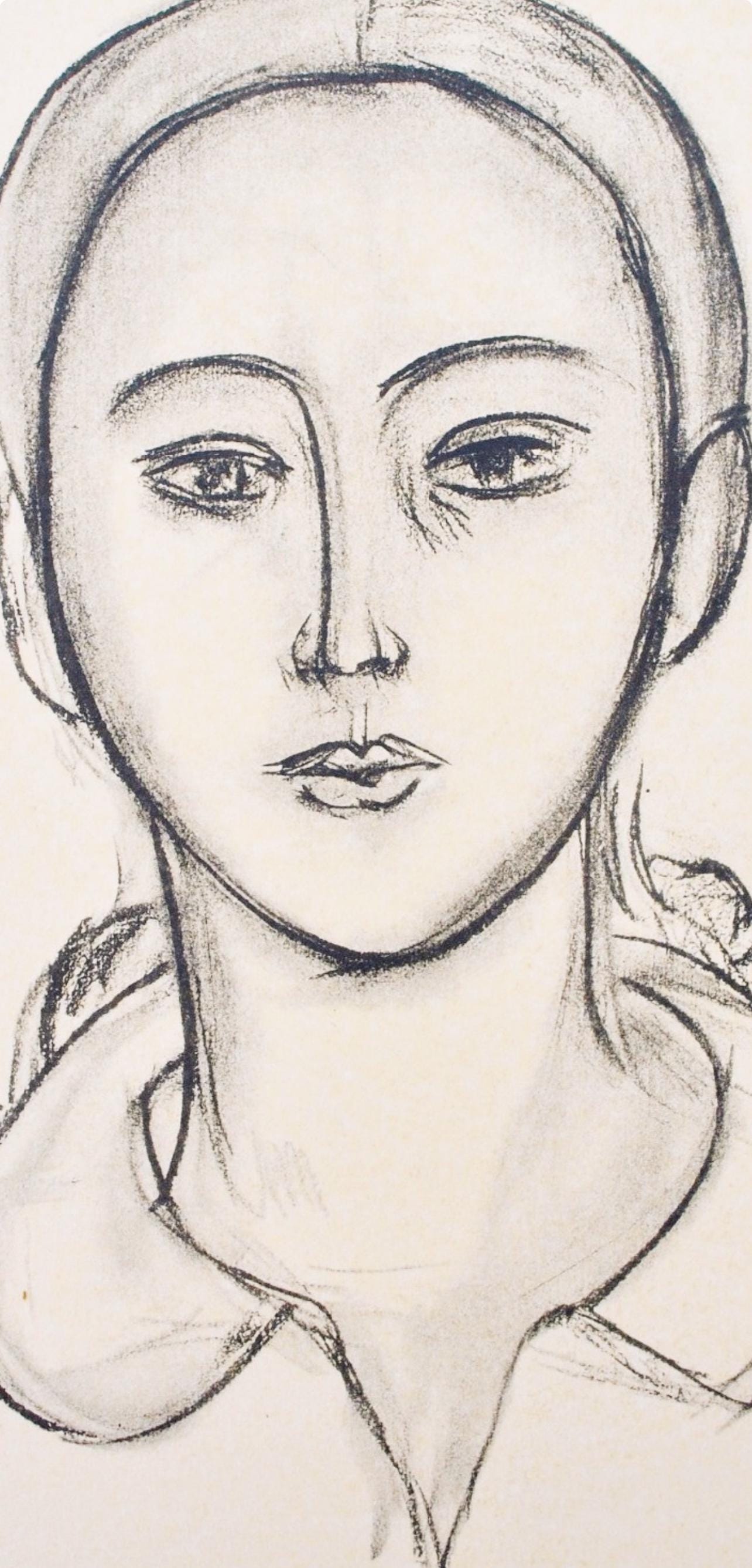 Henri Matisse, Mademoiselle C.P., Portraits Par Henri Matisse, Hliogravure