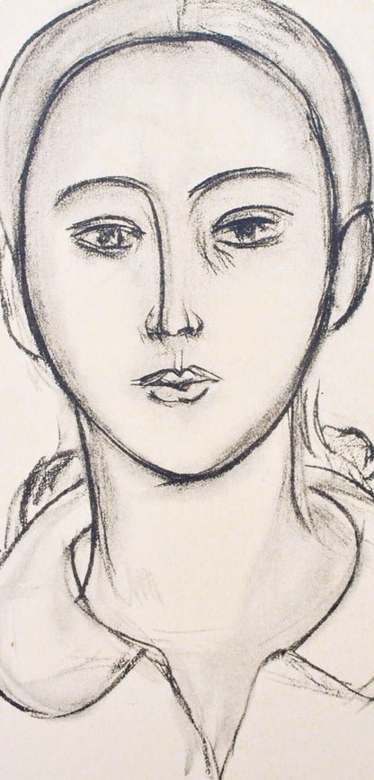 Henri Matisse, Mademoiselle C.P., Portraits Par Henri Matisse, Hliogravure