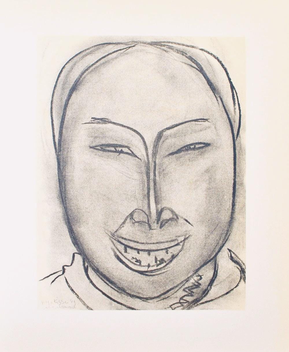 Henri Matisse, Esquiman, Portraits Par Henri Matisse, Hliogravure