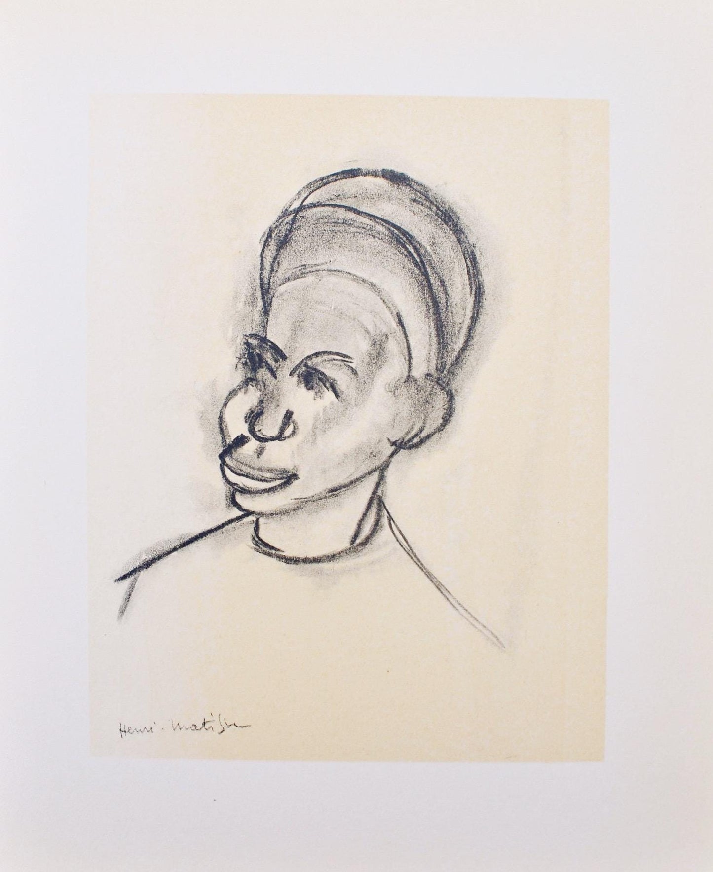 Henri Matisse, Esquiman, Portraits Par Henri Matisse, Hliogravure
