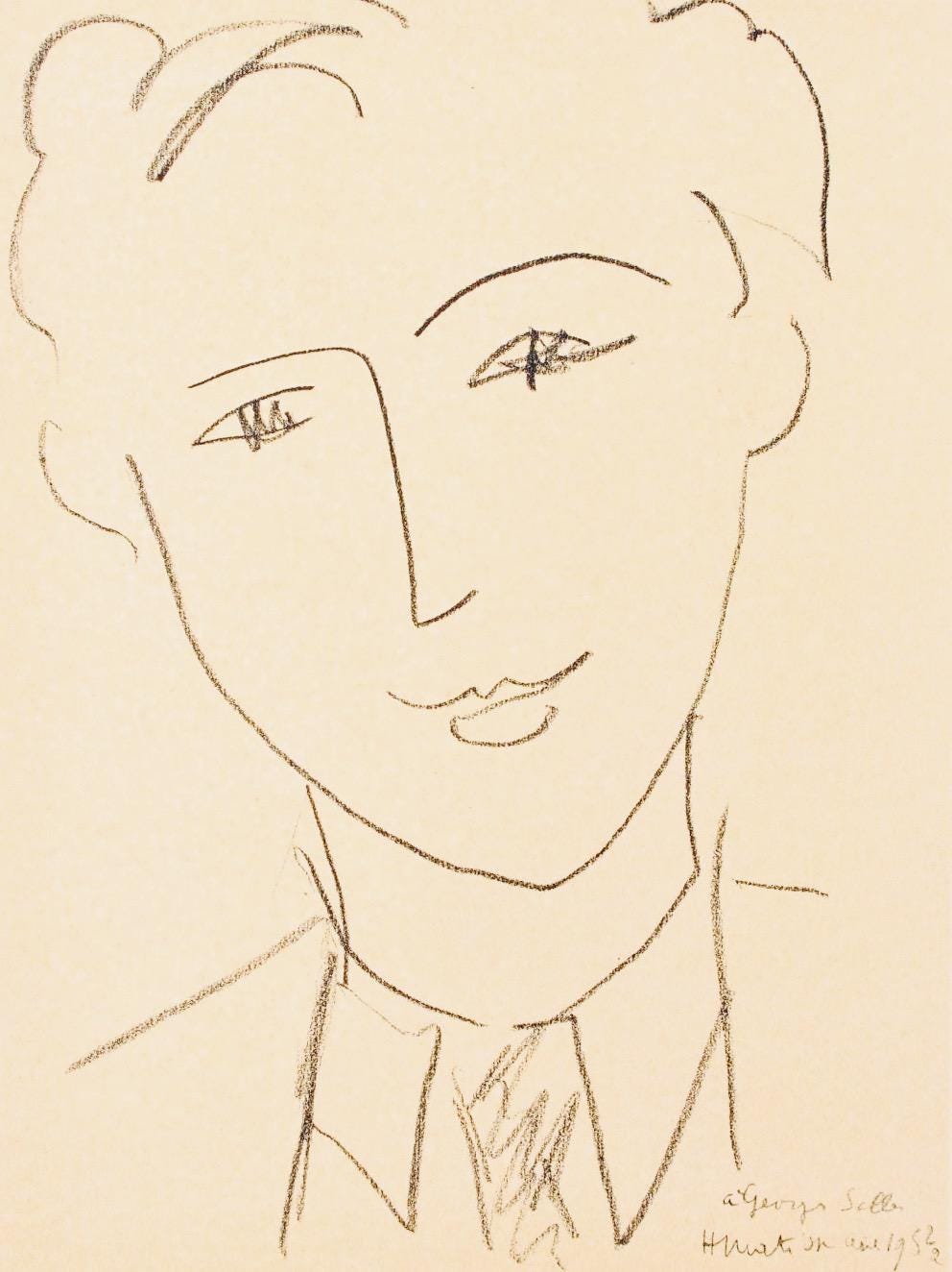 Henri Matisse, Georges Salles, Portraits Par Henri Matisse, Hliogravure