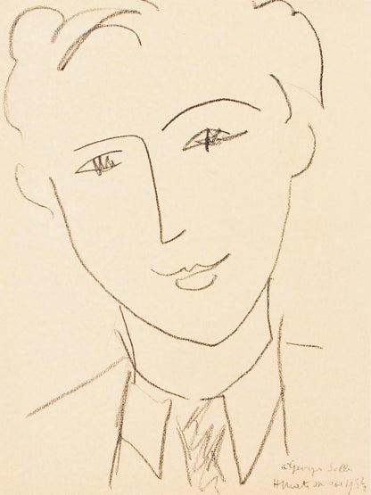 Henri Matisse, Georges Salles, Portraits Par Henri Matisse, Hliogravure