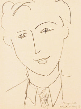 Henri Matisse, Georges Salles, Portraits Par Henri Matisse, Hliogravure