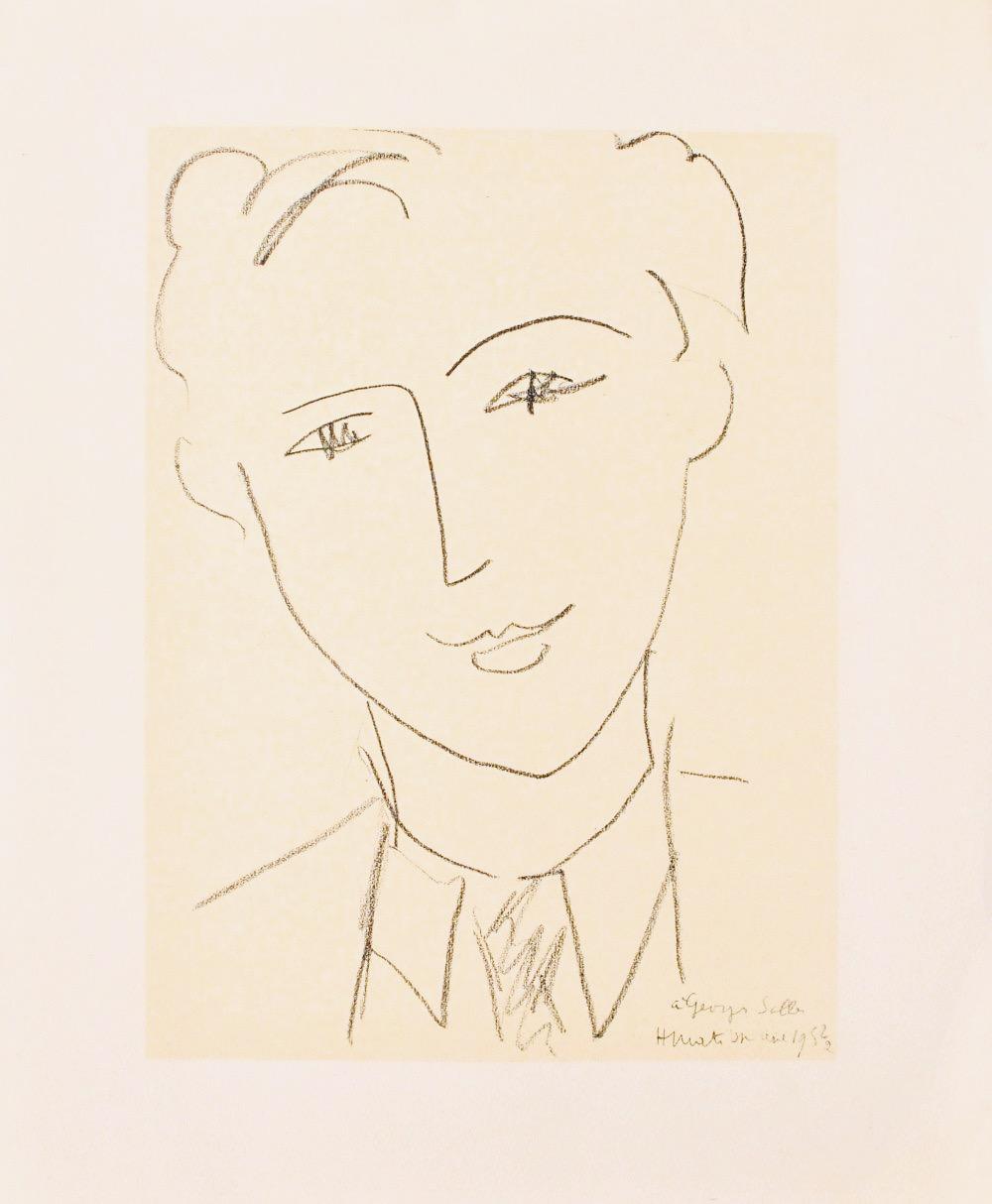 Henri Matisse, Georges Salles, Portraits Par Henri Matisse, Hliogravure