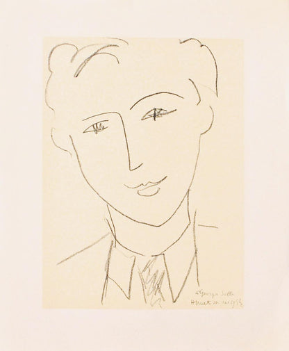 Henri Matisse, Georges Salles, Portraits Par Henri Matisse, Hliogravure