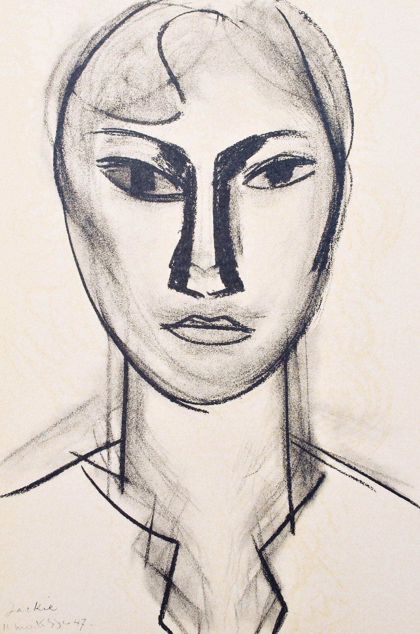 Henri Matisse, Mademoiselle Jacqueline Matisse, Portraits Par Henri Matisse, Hliogravure