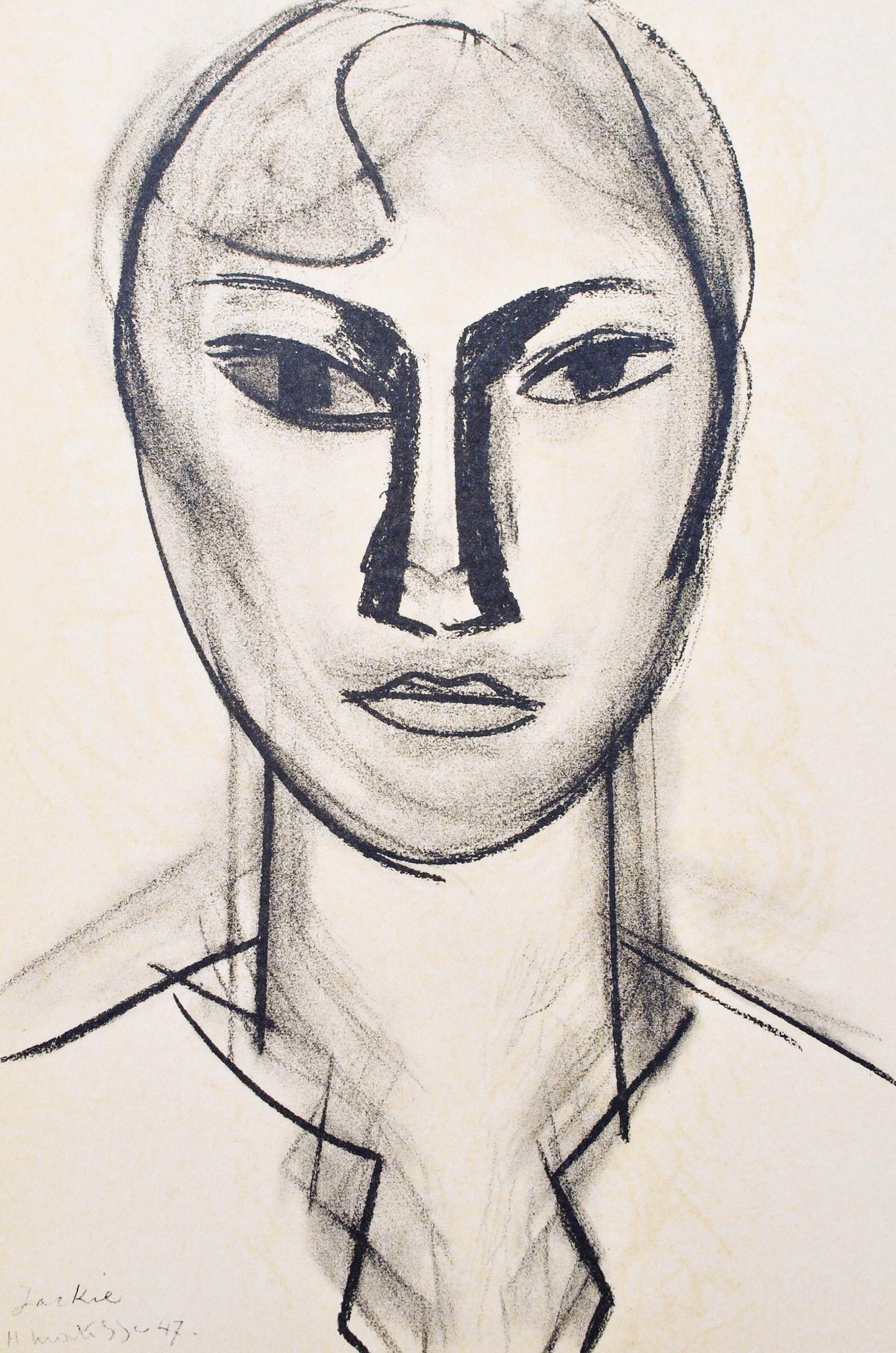 Henri Matisse, Mademoiselle Jacqueline Matisse, Portraits Par Henri Matisse, Hliogravure