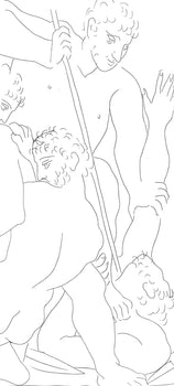 Pablo Picasso, Combat Pour Andromde Entre Perse Et Phine, Les Mtamorphoses, Lithograph