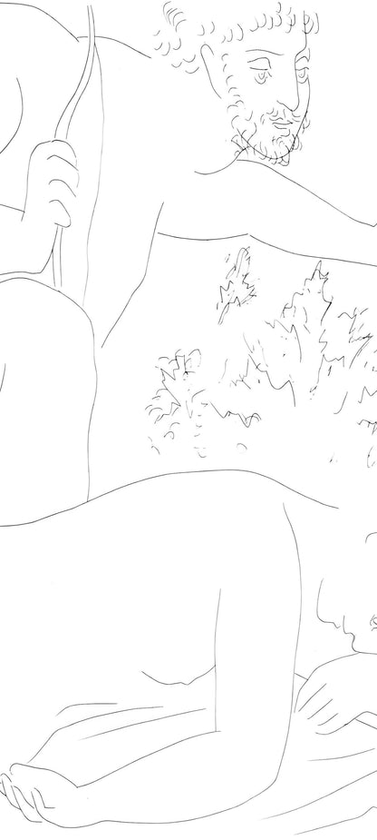 Pablo Picasso, Cphale Tue Par Mgarde Sa Femme Procris, Les Mtamorphoses, Lithograph